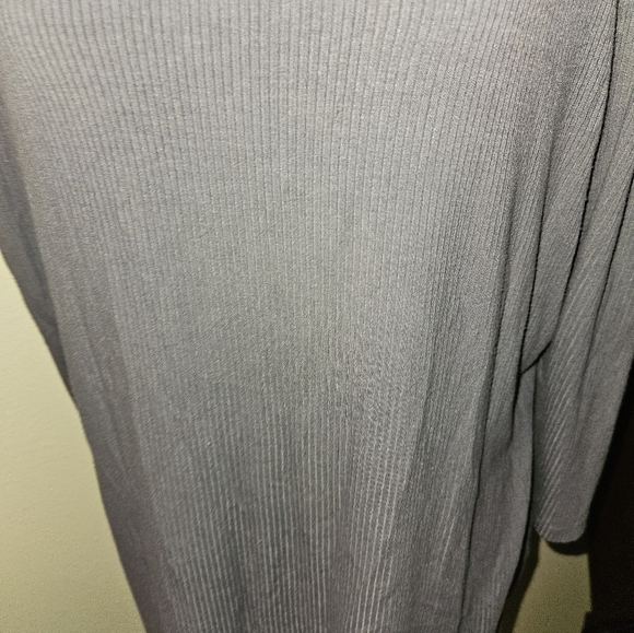Time And Tru Womans 3/4 Sleeve Gray Shirt Size Xxxl (22) - Picture 7 of 12